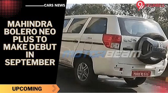 Mahindra Bolero Neo Plus To Make Debut In September - Read Details