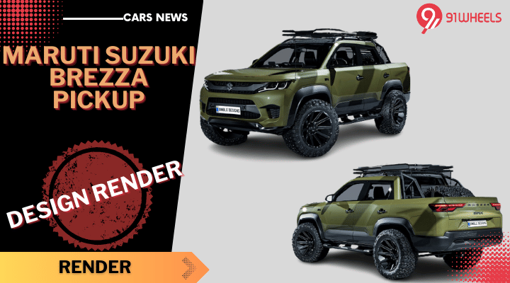 Check Out This New Gen Maruti Suzuki Brezza Pickup Concept Check Out This New Gen Maruti Suzuki Brezza Pickup Concept