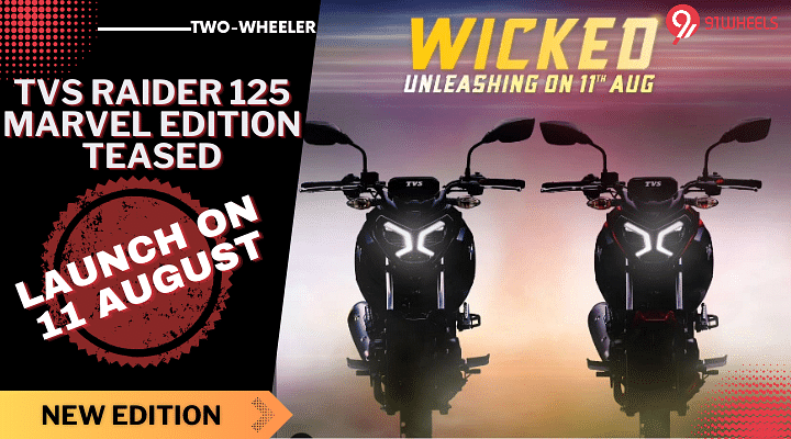 TVS Raider 125 Marvel Edition Teased, Debut On 11 August - Details