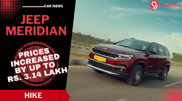 Jeep Meridian SUV: Prices Increased Across Variants