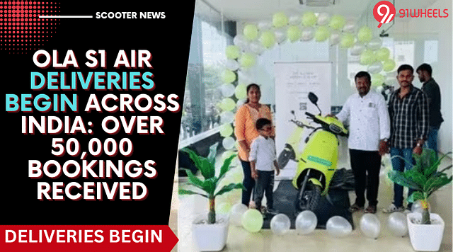 Ola S1 Air Deliveries Begin Across India: Over 50,000 Bookings Received