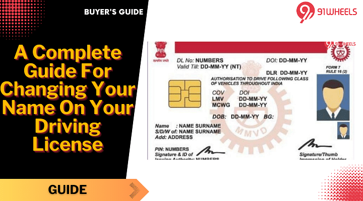 A Complete Guide For Changing Your Name On Your Driving License