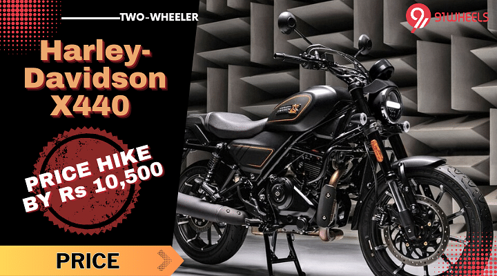 Harley-Davidson X440 Received Its First Price Hike Of Rs 10,500