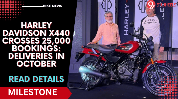 Harley Davidson X440 Crosses 25,000 Bookings: Deliveries In October Harley Davidson X440 Crosses 25,000 Bookings: Deliveries In October