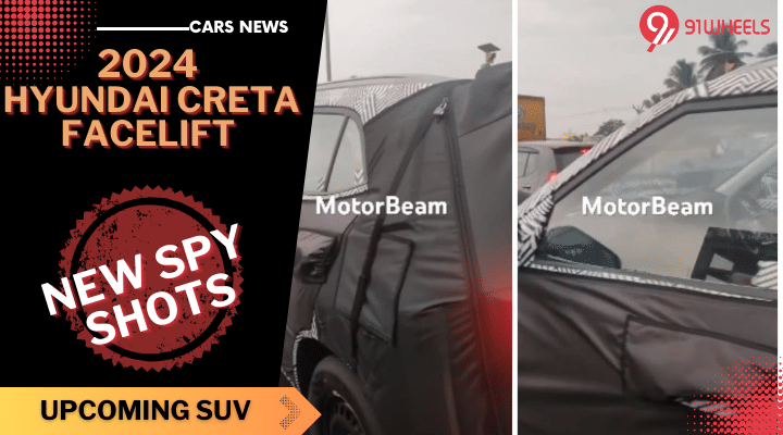 2024 Hyundai Creta Facelift Captured Sporting Fresh Design - 360 Camera And Seltos-like ADAS