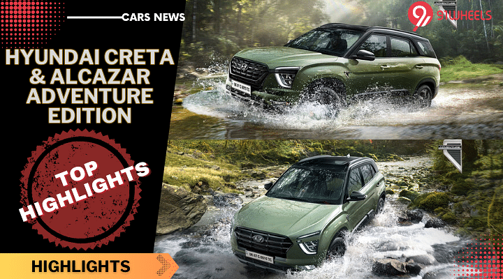 Top Highlights Of Hyundai Creta & Alcazar Adventure Edition