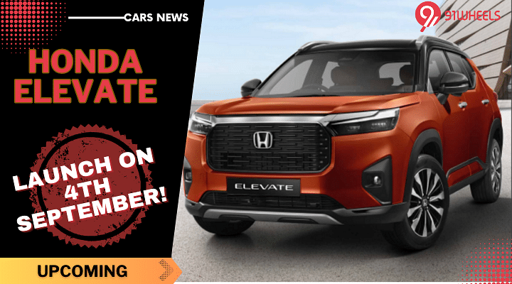 Honda Elevate Set To Launch In India On September 4th - Read Deatails!