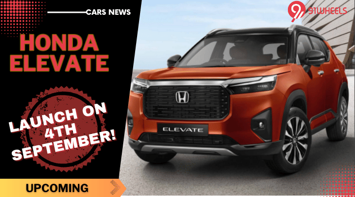 Honda Elevate Set To Launch In India On September 4th - Read Deatails! Honda Elevate Set To Launch In India On September 4th - Read Deatails!