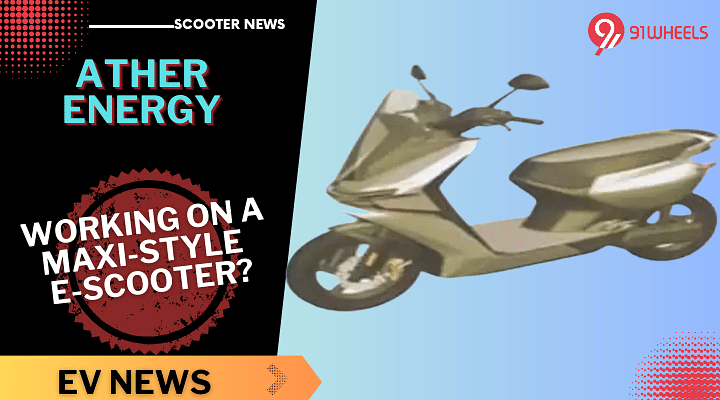 Ather Energy Working On A New Maxi-style Family E-Scooter