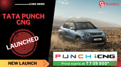 Tata Punch CNG Launched At Rs 7.10 Lakh - Gets Twin Cylinder Technology Tata Punch CNG Launched At Rs 7.10 Lakh - Gets Twin Cylinder Technology