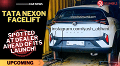 Tata Nexon Facelift Spotted At Dealer in White Shade – See Images! Tata Nexon Facelift Spotted At Dealer in White Shade – See Images!