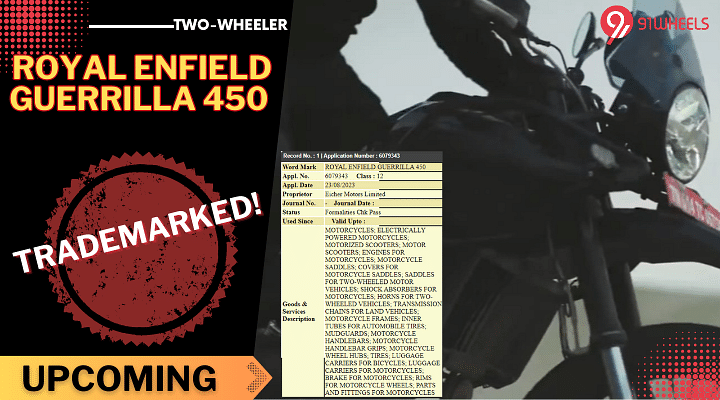 Royal Enfield Guerrilla 450 Trademarked: A New RE Bike Launch Soon?