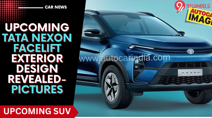 Upcoming Tata Nexon Facelift Exterior Design Revealed- Pictures Upcoming Tata Nexon Facelift Exterior Design Revealed- Pictures