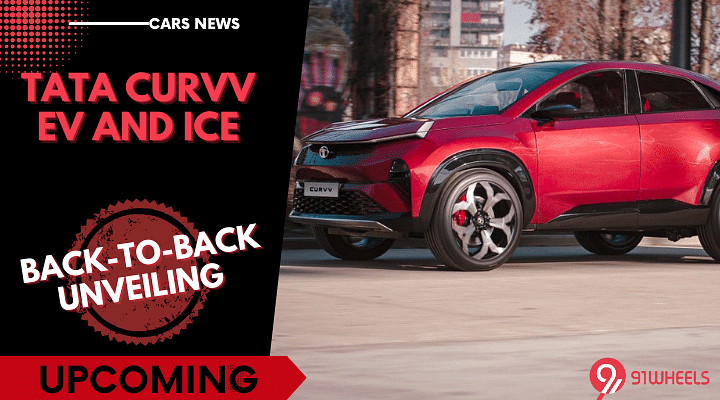 Tata Curvv EV And ICE Versions Are Soon To Hit The Stage: Back-to-Back Unveiling