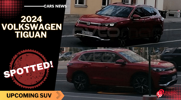 2024 Volkswagen Tiguan Spied Without Camouflage: Details leaked In Pictures