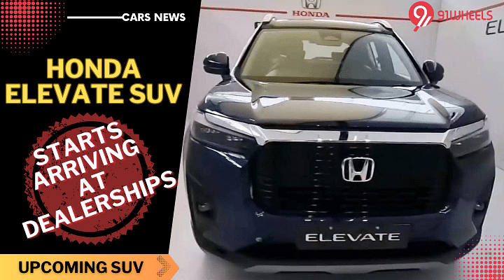 Honda Elevate SUV Starts Arriving At Dealerships - See Photos!