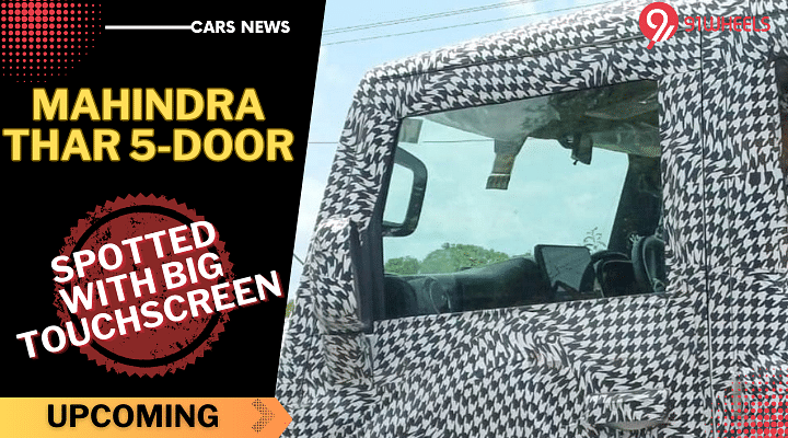 Mahindra Thar 5-Door To Get A Bigger Infotainment Screen - See Images