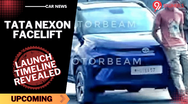 Tata Nexon & Nexon EV Facelift Launching On This Date - Read Details