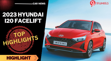 Top Highlights Of 2023 Hyundai i20 Facelift - Details