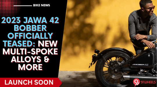 2023 Jawa 42 Bobber Officially Teased: New Multi-Spoke Alloys & More 2023 Jawa 42 Bobber Officially Teased: New Multi-Spoke Alloys & More