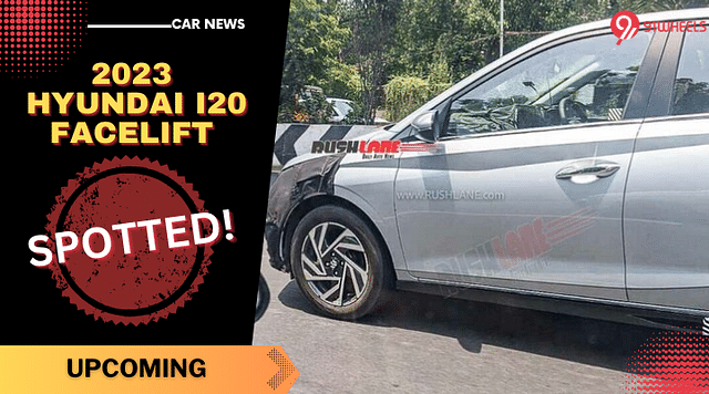 2023 Hyundai i20 Facelift Spotted Ahead of Launch, Interior Teased