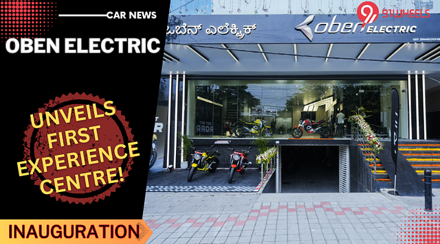 Oben Electric Opens New Experience Center in Bengaluru - All Details!