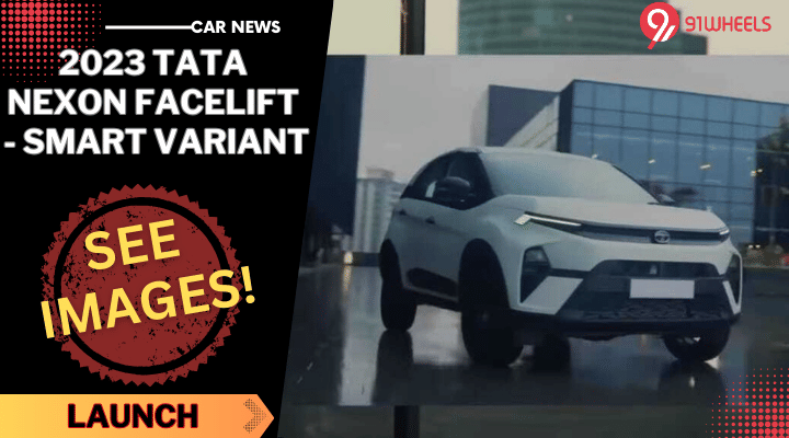 2023 Nexon Facelift Smart (Base) Variant Teaser Revealed - See Images! 2023 Nexon Facelift Smart (Base) Variant Teaser Revealed - See Images!