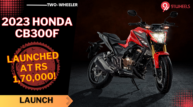 2023 Honda CB300F Launched At Rs 1,70,000 -  Gets OBD-2 Compliant Engine