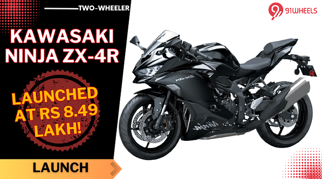 Kawasaki ZX-4R Arrives in India At Rs. 8.49 Lakh - All Details Here!
