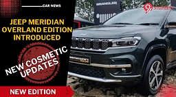 Jeep Meridian Overland Edition Introduced: Brings Cosmetic Updates