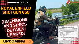 Royal Enfield Shotgun 650 Specs and Dimensions Leaked