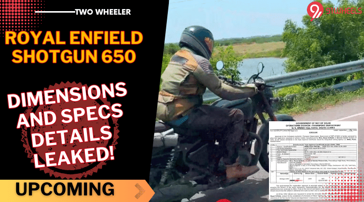 Royal Enfield Shotgun 650 Specs and Dimensions Leaked Royal Enfield Shotgun 650 Specs and Dimensions Leaked