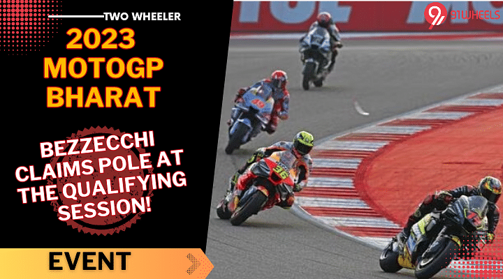 Bharat MotoGP Qualifying Results: Bezzecchi Secures Pole Position