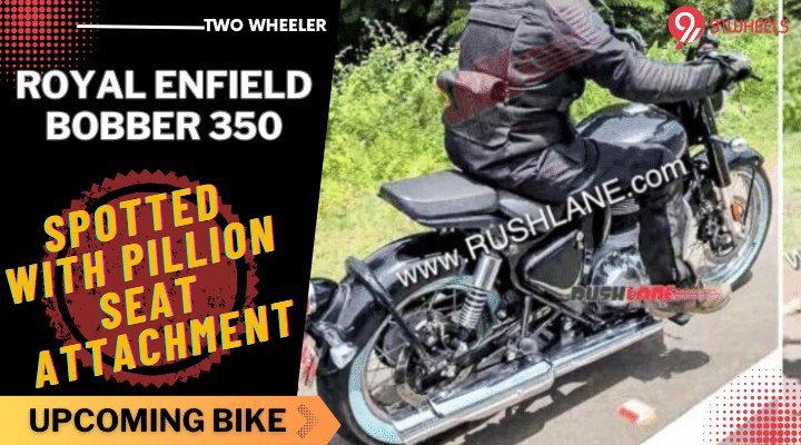 Royal Enfield Bobber 350 Caught Testing Again - Reveals Pillion Seat Design Royal Enfield Bobber 350 Caught Testing Again - Reveals Pillion Seat Design