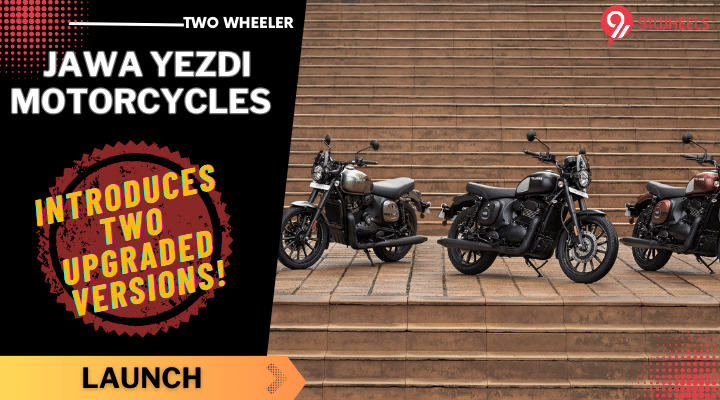 Jawa Yezdi Motorcycles Introduces Upgraded Versions of Jawa 42 and Yezdi Roadster - Priced at Rs 1.98 and Rs 2.08 Lakh Jawa Yezdi Motorcycles Introduces Upgraded Versions of Jawa 42 and Yezdi Roadster - Priced at Rs 1.98 and Rs 2.08 Lakh