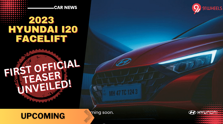 2023 Hyundai i20 Facelift Teaser Breaks Cover – Launch Soon!