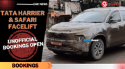 BREAKING - Unofficial Bookings Of Tata Harrier & Safari Facelift Commenced