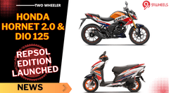 Honda Hornet 2.0 & Dio 125 Repsol Edition Launched - Details Honda Hornet 2.0 & Dio 125 Repsol Edition Launched - Details