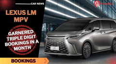 Lexus LM Bookings Crossed Triple Digit Mark Within A Month - Details Lexus LM Bookings Crossed Triple Digit Mark Within A Month - Details