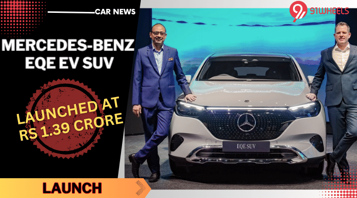 Mercedes-Benz EQE Launched At Rs 1.39 Crore, Gets 550 Km Range Mercedes-Benz EQE Launched At Rs 1.39 Crore, Gets 550 Km Range