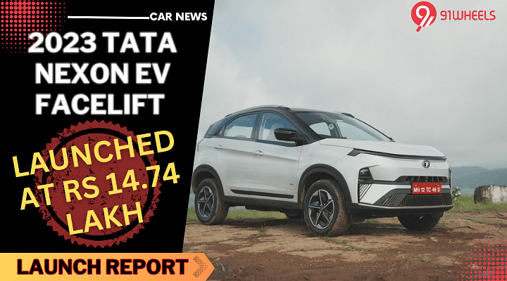 2023 Tata Nexon EV Facelift Launched At Rs 14.74 Lakh