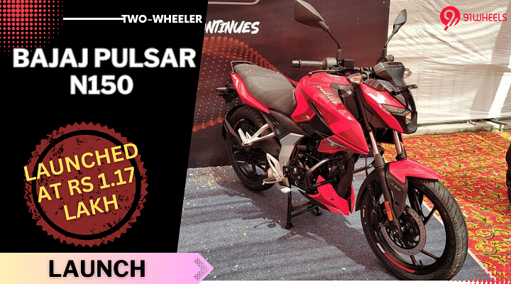 Bajaj Pulsar N150 Launched At Rs 1.17 Lakh - Gets Same Engine As P150