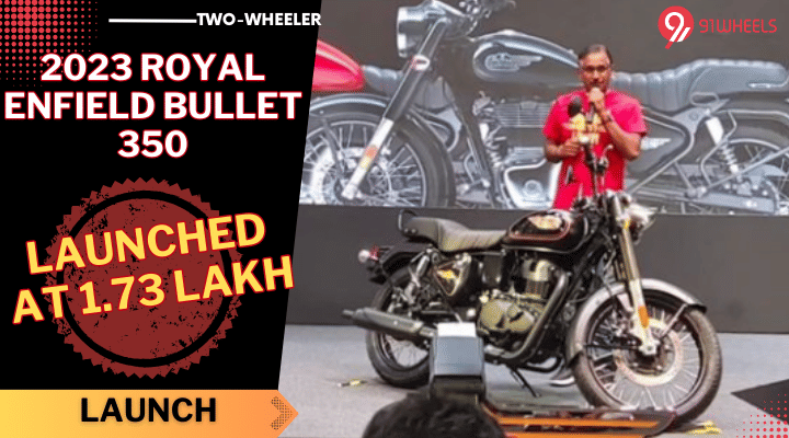 2023 Royal Enfield Bullet 350 Launched At Rs 1.73 Lakh - Details 2023 Royal Enfield Bullet 350 Launched At Rs 1.73 Lakh - Details