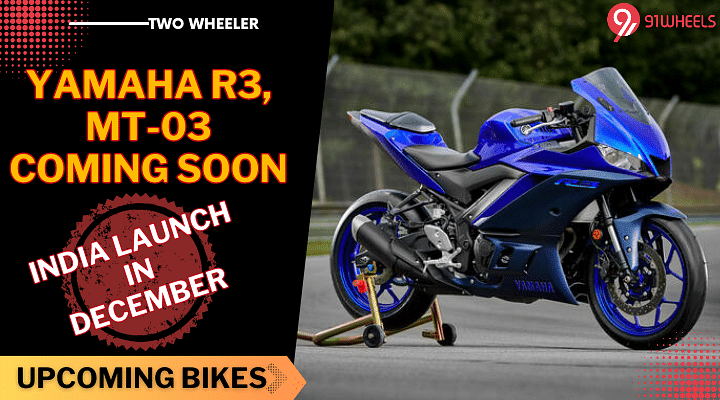 Yamaha R3 & MT-03 India Launch In December - Read All Details Here