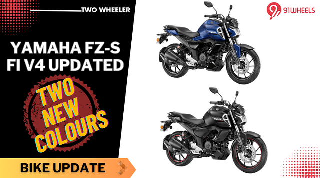 Yamaha FZ-S FI V4 Updated With Two New Colours - See Here!
