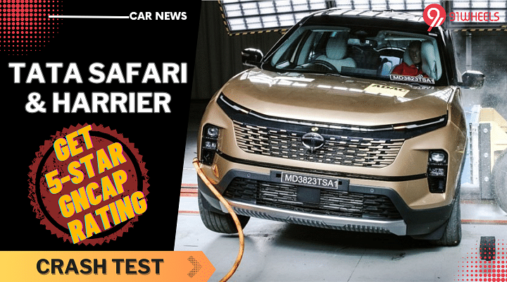 2023 Tata Harrier & Safari Scores 5-Star GNCAP Crash Test Ratings!