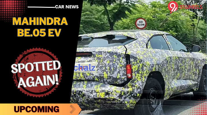 Mahindra BE.05 EV, Remains In Testing Phase In India - ORVMs, Sunroof, More