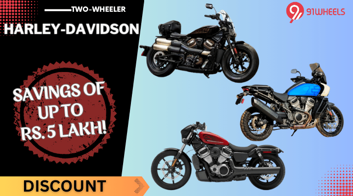 Harley-Davidson Festive Deals: Discounts of Up to Rs 5 Lakh! Harley-Davidson Festive Deals: Discounts of Up to Rs 5 Lakh!