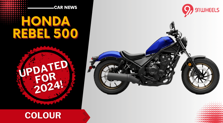 2024 Update For Honda Rebel 500 - Gets New Colour! 2024 Update For Honda Rebel 500 - Gets New Colour!
