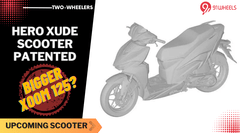 Hero Xude Scooter Homologated - Is It a 125cc Xoom?